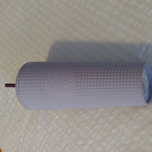 2021 Starbucks Matte Lilac Lavender  24 oz Grid Tumbler - Picture 6 of 16
